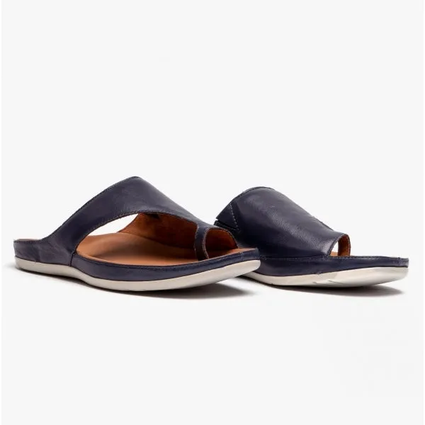 CAPRI II Ladies Toe-Loop Sandals Navy