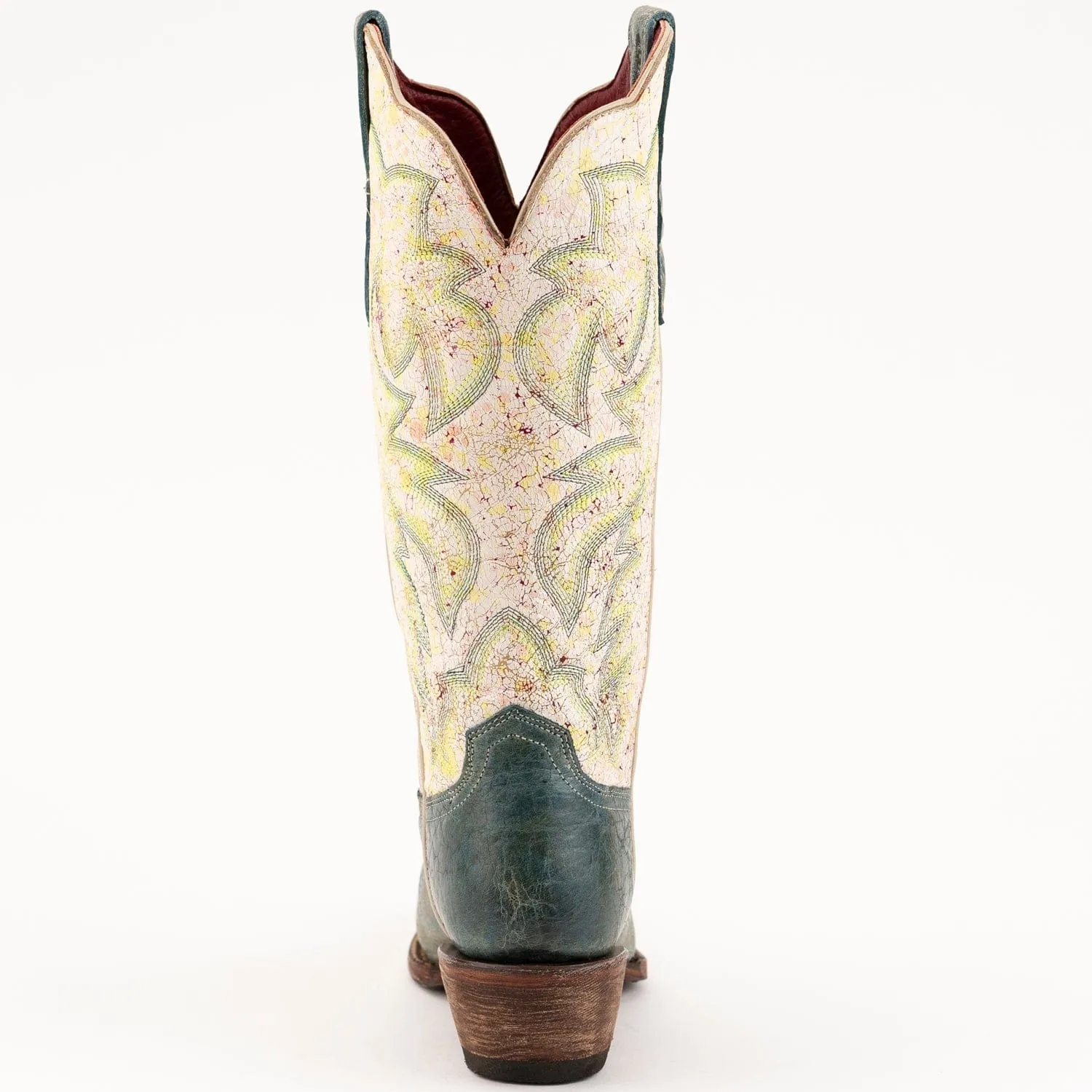Ferrini Women's Candy Snip Toe Boots Handcrafted - Green 8366143