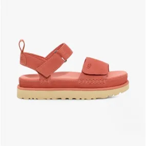 GOLDENSTAR Ladies Suede Platform Sandals Clay Pot