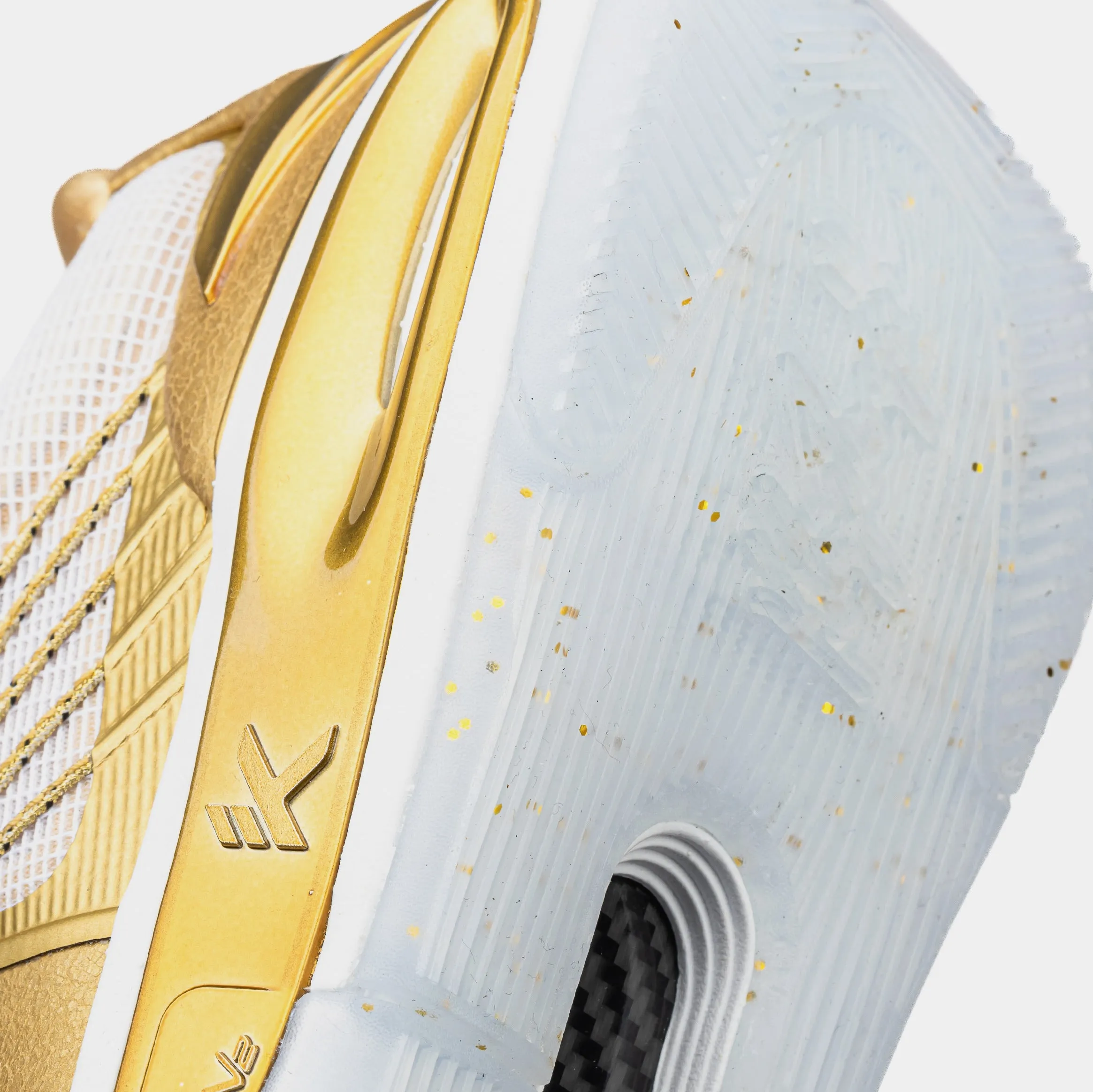 KT 10 $3 Coin Mens Basketball Shoes (Gold/White) Free Shipping