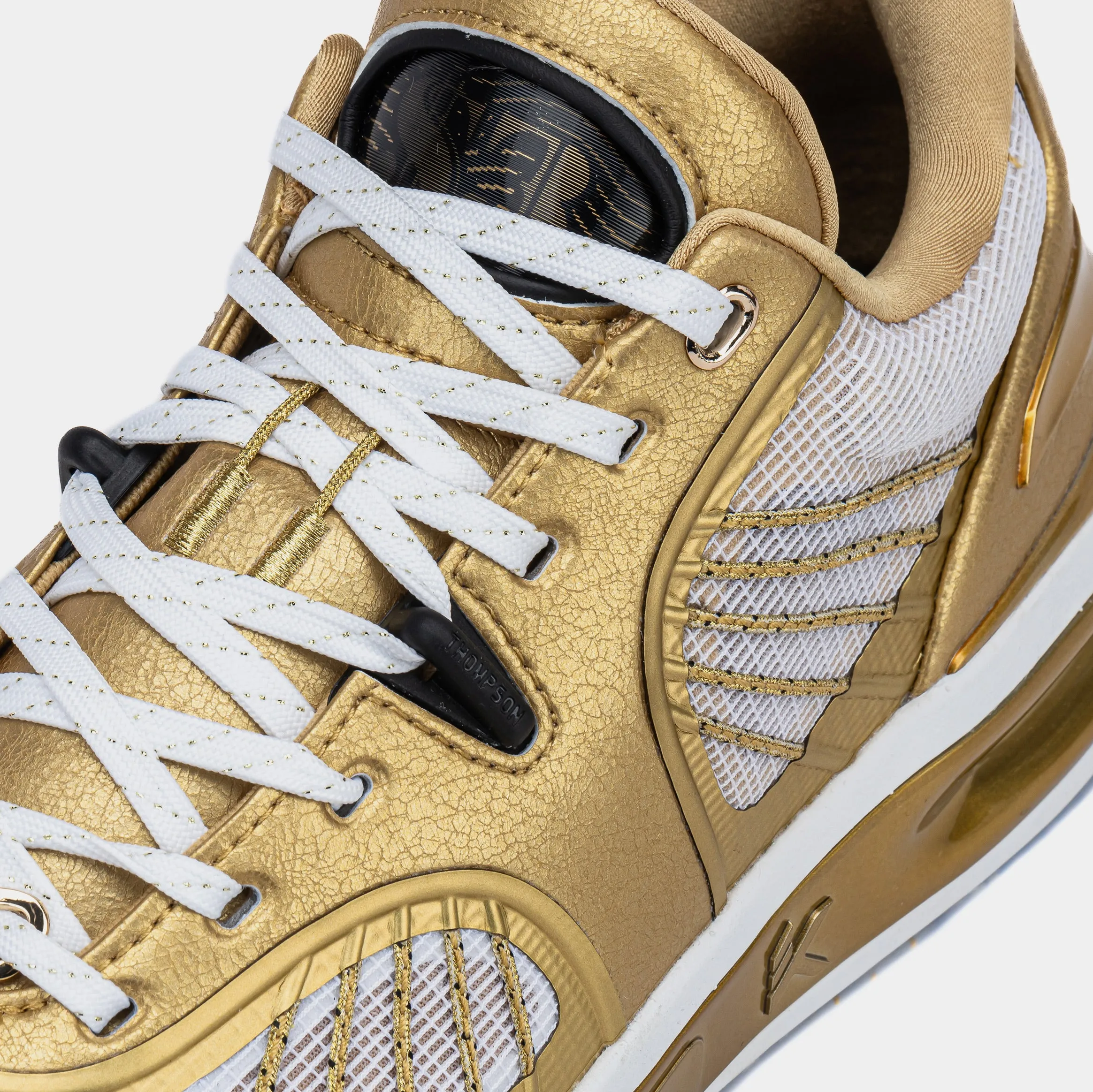 KT 10 $3 Coin Mens Basketball Shoes (Gold/White) Free Shipping