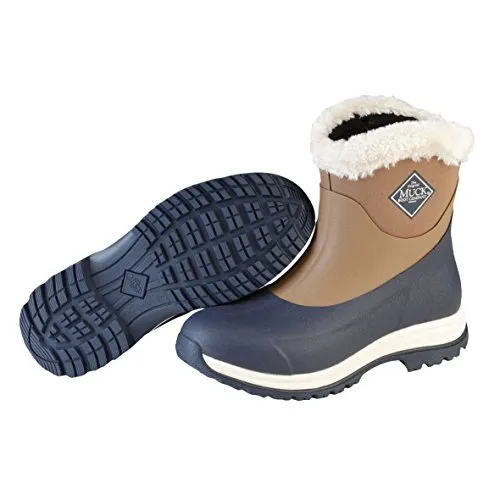 Muck Boot Women's Arctic Apres Snow Otter/Navy/Fog Snow Boots