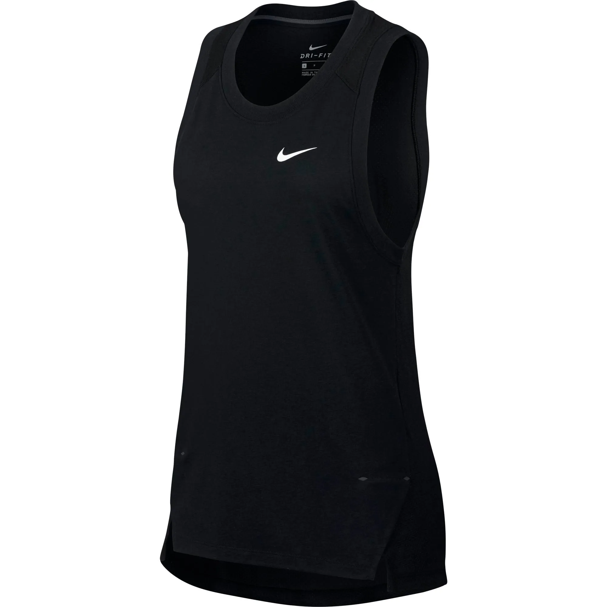 Nike Womens Basketball Elite Printed Tank - Black/White