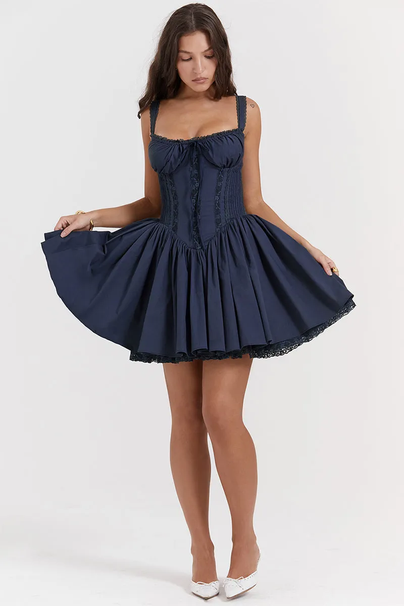 Summer Desires Graceful Corset Mini Dress